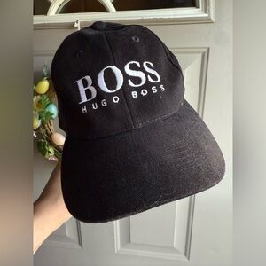 Boss Hugo Boss logo cotton baseball hat